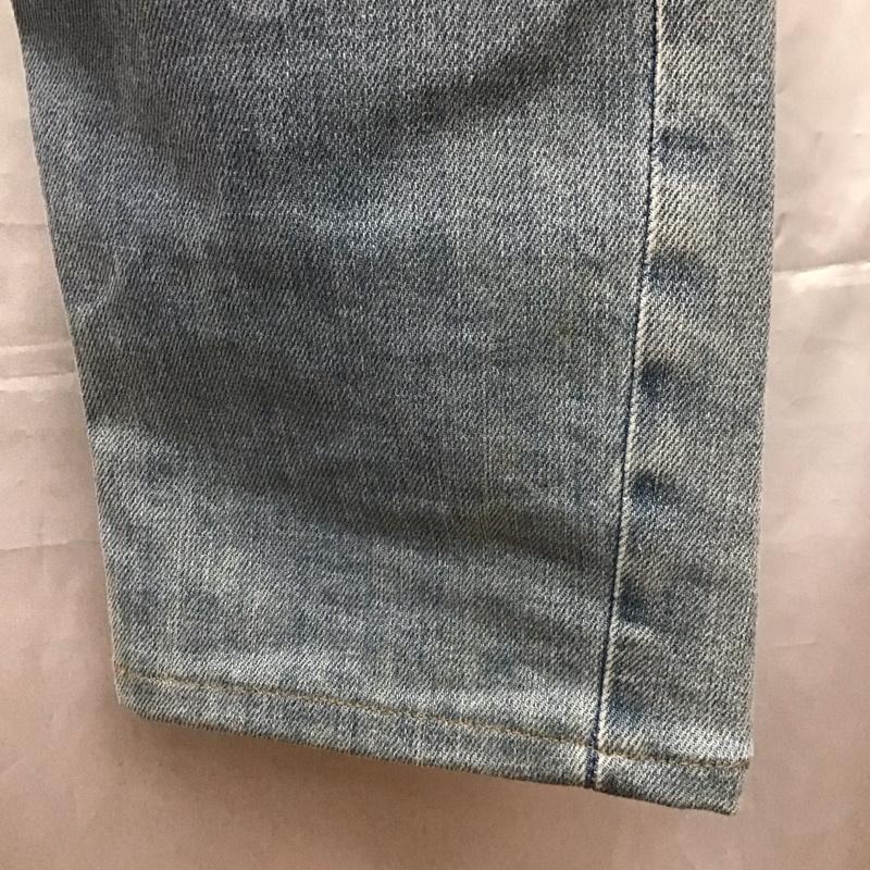 ジースターロゥ G-STAR RAW パンツ デニム、ジーンズ デニムパンツ ストレートパンツ ワイドパンツ カジュアルパンツ 34 無地 インディゴ / インディゴ /  メンズ USED 古着 中古 10113593