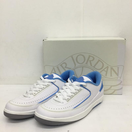 ナイキ NIKE スニーカー スニーカー Nike Air Jordan 2 Retro Low University Blue 28.5cm ロゴ、文字 白 / ホワイト / X 水色 / ライトブルー /  メンズ USED 古着 中古 10128863