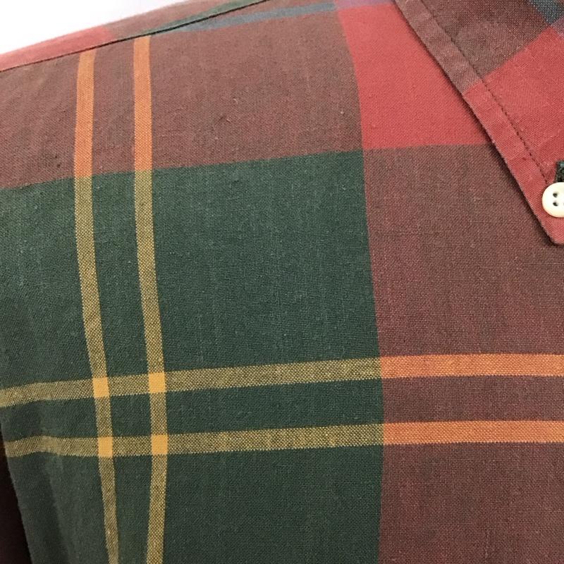 ラルフローレン RALPHLAUREN シャツ、ブラウス 長袖 長袖シャツ カラーシャツ ポケットシャツ 長袖カットソー チェックシャツ ボタンダウンシャツ L チェック マルチカラー / マルチカラー /  メンズ USED 古着 中古 10107012