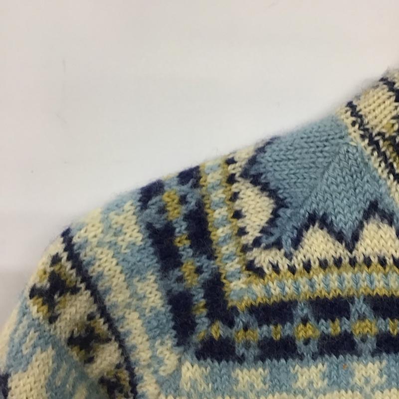 古着 USED カーディガン 長袖 無地 マルチカラー / マルチカラー /  レディース USED 古着 中古 10145754