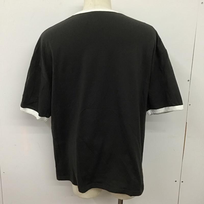 フリークスストア FREAK S STORE Tシャツ 半袖 半袖カットソー プリントTシャツ クルーネックカットソー L ロゴ、文字 黒 / ブラック /  メンズ USED 古着 中古 10126527