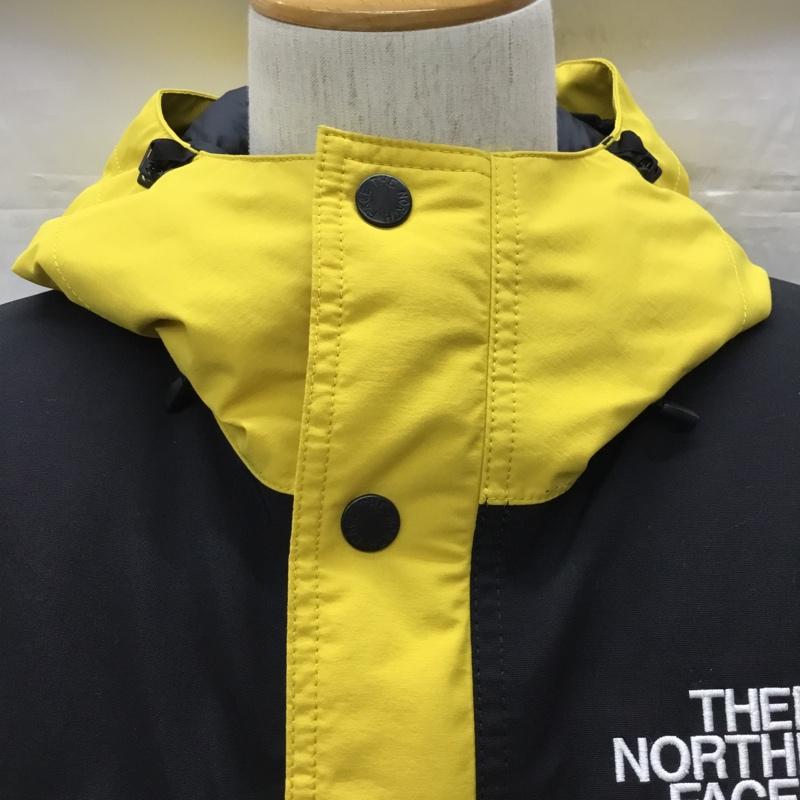 ザノースフェイス THE NORTH FACE ジャケット、上着 ジャケット、ブレザー ND91837 MOUNTAIN DOWN JACKET ダウン フェザー S ロゴ、文字 黄 / イエロー / X 黒 / ブラック /  メンズ USED 古着 中古 10118929