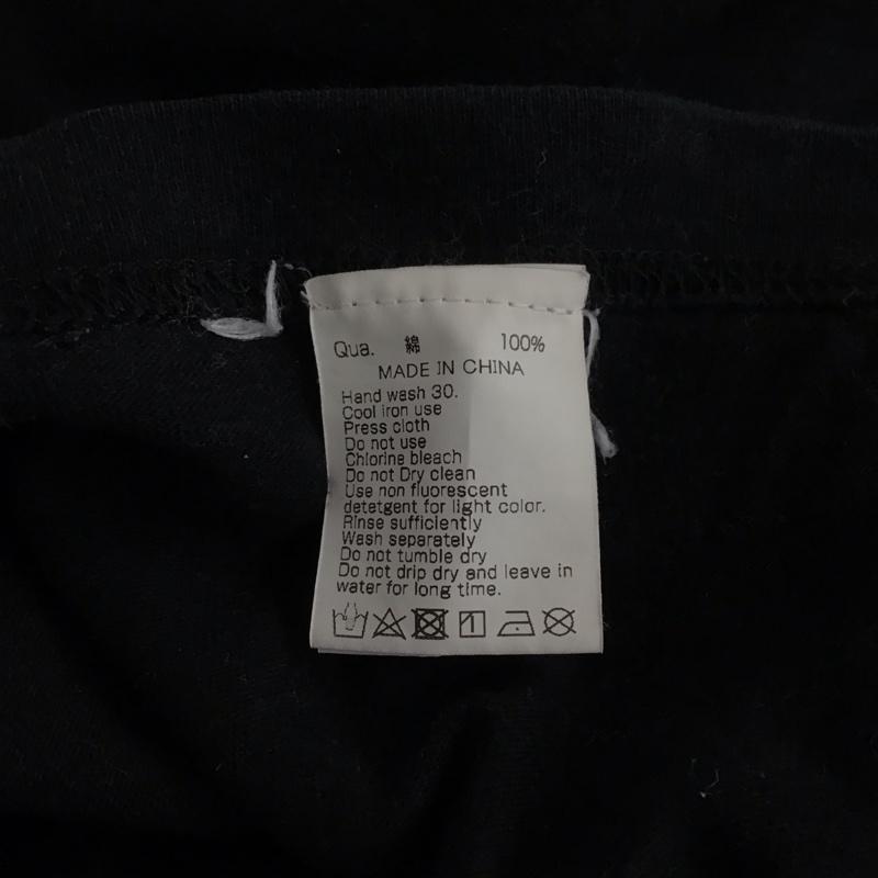 エフアールツー FR2 Tシャツ 半袖 半袖カットソー プリントTシャツ クルーネックカットソー XL ロゴ、文字 黒 / ブラック /  メンズ USED 古着 中古 10145710