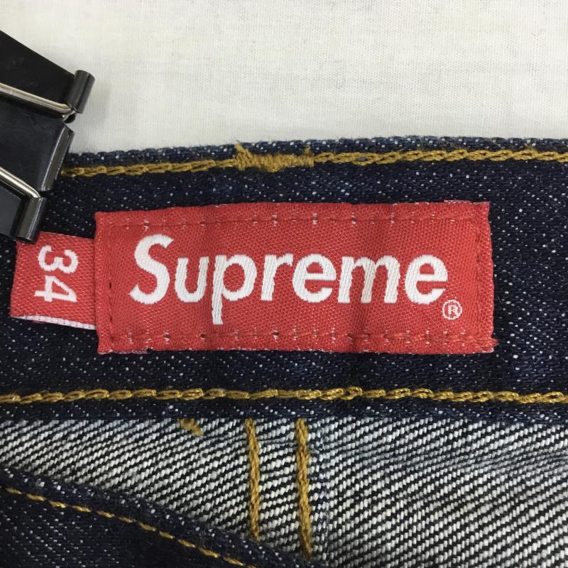 シュプリーム Supreme パンツ デニム、ジーンズ 34 無地 インディゴ / インディゴ /  メンズ USED 古着 中古 10143957
