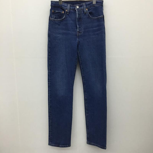 リーバイス Levi s パンツ デニム、ジーンズ 26インチ 無地 インディゴ / インディゴ /  レディース USED 古着 中古 10133589