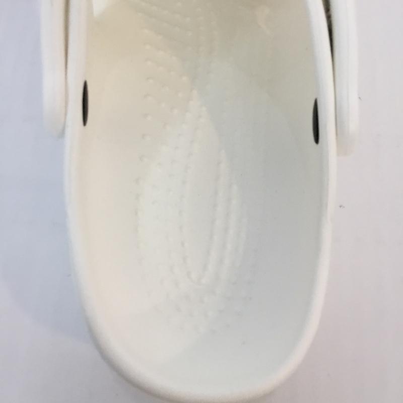 クロックス crocs サンダル サンダル 10126-100 Baya 25.0cm 無地 白 / ホワイト /  メンズ USED 古着 中古 10117288