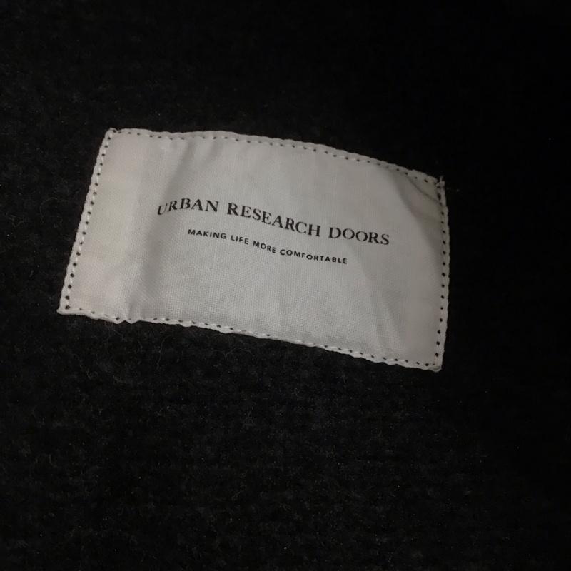 アーバンリサーチドアーズ URBAN RESEARCH DOORS パンツ ワークパンツ、ペインターパンツ ワイドパンツ ストレッチパンツ ワークパンツ ニットパンツ 40 無地 黒 / ブラック /  メンズ USED 古着 中古 10141963