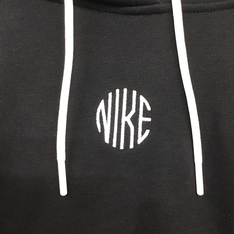 ナイキ NIKE パーカー 長袖 dr5995-010 プルオーバーパーカー スウェットパーカー L ロゴ、文字 黒 / ブラック /  メンズ USED 古着 中古 10145096