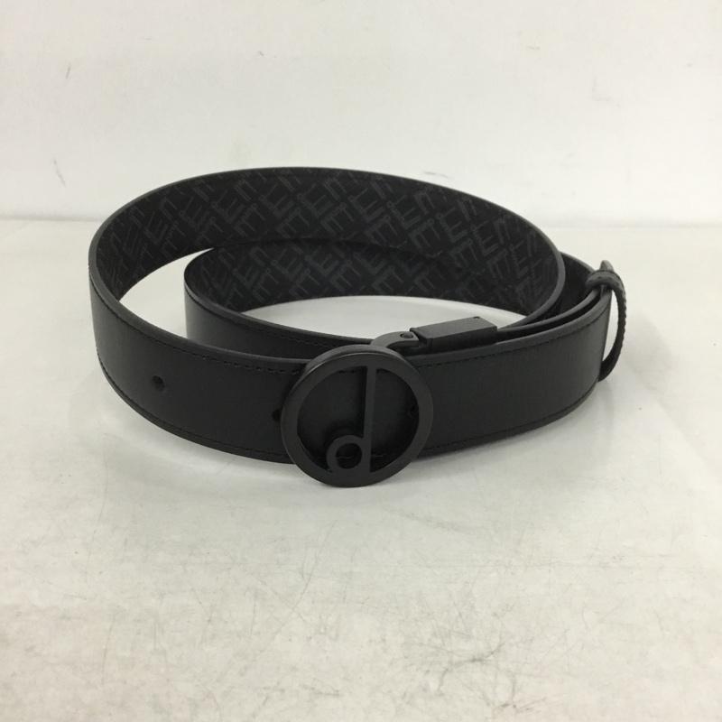 ダンヒル DUNHILL ベルト・バックル ベルト リバーシブル 無地 黒 / ブラック /  メンズ USED 古着 中古 10142133