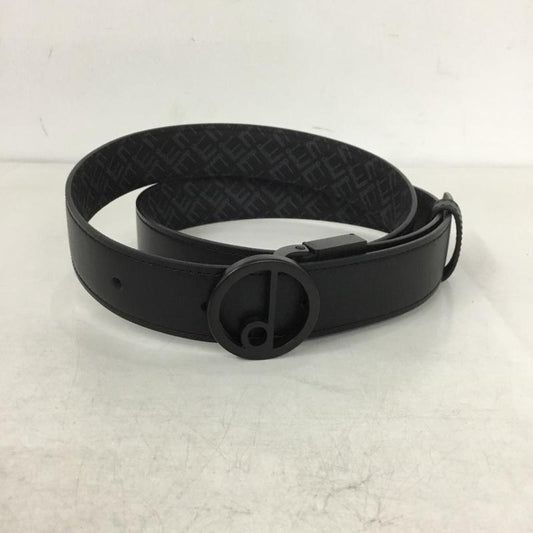 ダンヒル DUNHILL ベルト・バックル ベルト リバーシブル 無地 黒 / ブラック /  メンズ USED 古着 中古 10142133