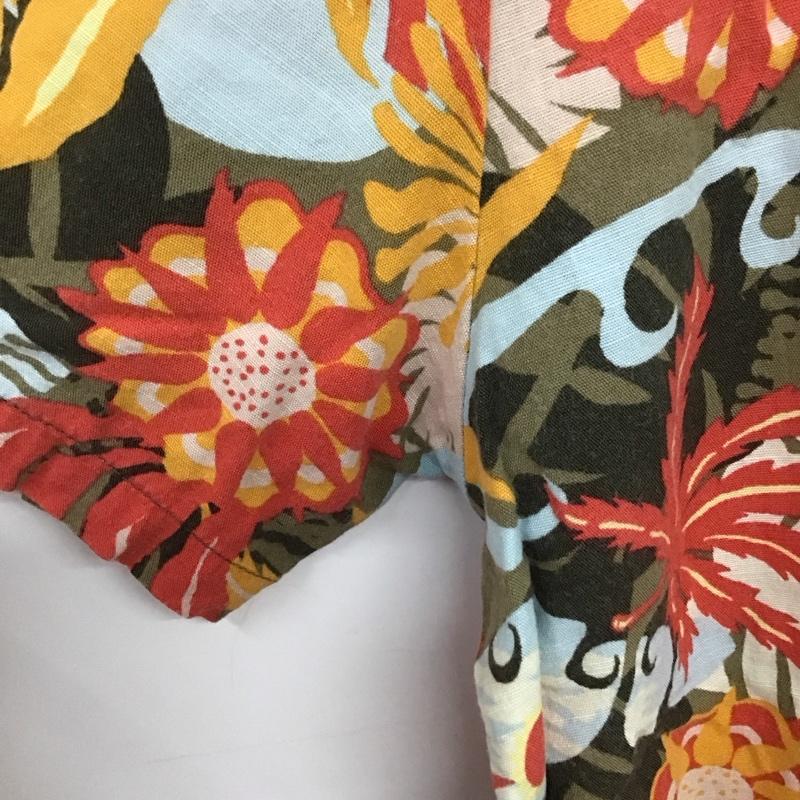 ボルコム VOLCOM シャツ、ブラウス 半袖 半袖シャツ プリントシャツ ポケットシャツ L プリント マルチカラー / マルチカラー /  メンズ USED 古着 中古 10132195