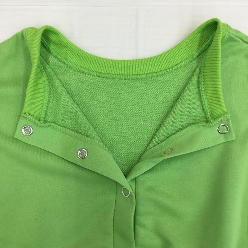 レイカズン Ray Cassin カーディガン 長袖 422-838748 FREE 無地 黄緑 / イエローグリーン /  レディース USED 古着 中古 10142550