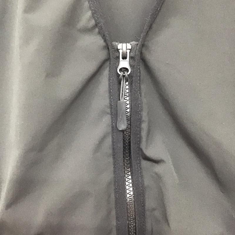 ザラ ZARA ベスト ベスト ジップアップベスト ノースリーブカットソー アウター XL 無地 黒 / ブラック /  メンズ USED 古着 中古 10137634