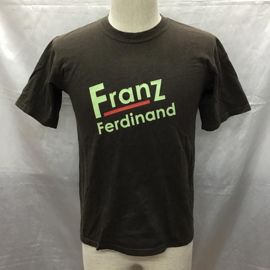 古着 USED Tシャツ 半袖 半袖カットソー プリントTシャツ クルーネックカットソー バンドTシャツ L ロゴ、文字 黒 / ブラック /  メンズ USED 古着 中古 10114169