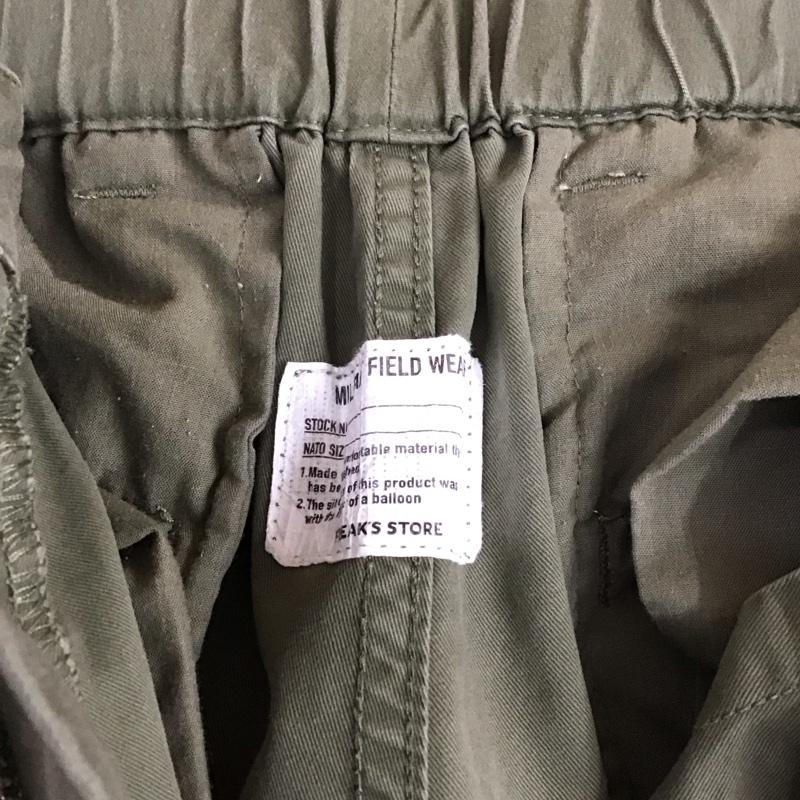 フリークスストア FREAK S STORE パンツ ワークパンツ、ペインターパンツ 1142248903685 ミリタリー バルーンパンツ FREE 無地 カーキ / カーキ /  レディース USED 古着 中古 10118711