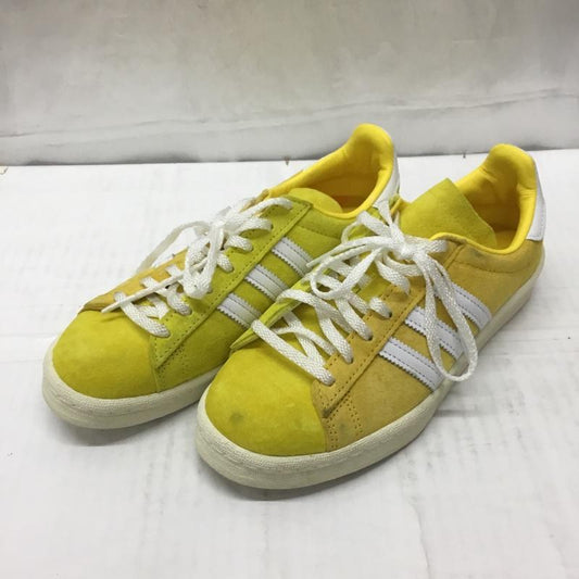 アディダス adidas スニーカー スニーカー FX5443 CAMPUS 80s 23.5cm 23.5cm ロゴ、文字 黄 / イエロー / X 白 / ホワイト /  レディース USED 古着 中古 10110610