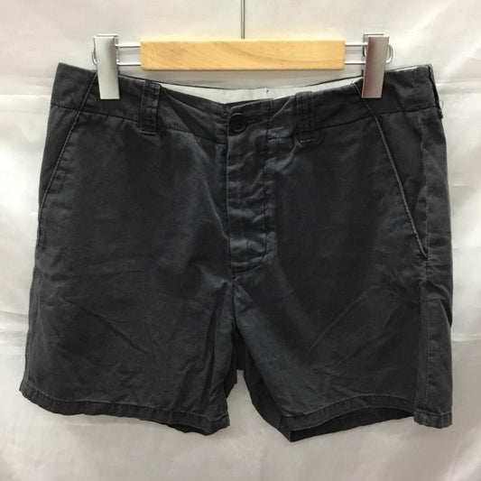ヘルムートラング HELMUT LANG パンツ ショートパンツ ショートパンツ ハーフパンツ カジュアルパンツ 46 無地 黒 / ブラック /  メンズ USED 古着 中古 10113366