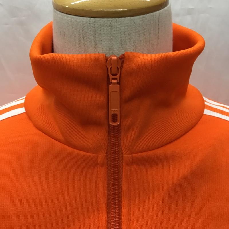 アディダス adidas ジャケット、上着 ジャケット、ブレザー 705766 オランダ代表 トラックジャケット ジップアップジャケット ジャージ ロゴ、文字 橙 / オレンジ /  メンズ USED 古着 中古 10108810