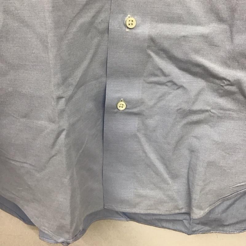 ユナイテッドアローズ UNITED ARROWS シャツ、ブラウス 長袖 長袖シャツ 無地シャツ カラーシャツ 38 無地 水色 / ライトブルー /  メンズ USED 古着 中古 10134948