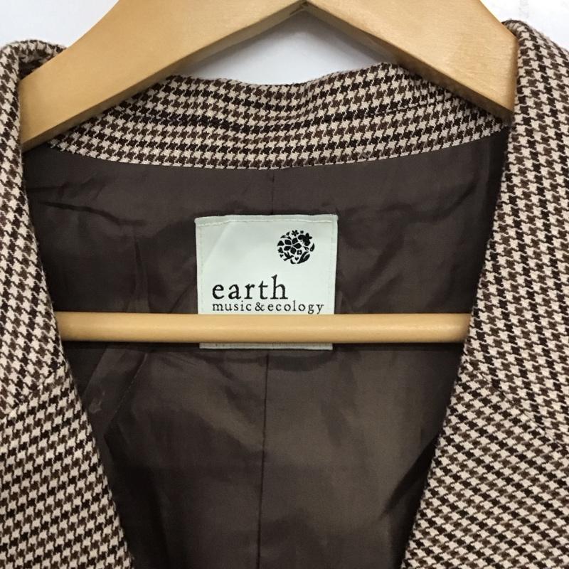 アースミュージックアンドエコロジー earth music&ecology ベスト ベスト FREE チェック マルチカラー / マルチカラー /  レディース USED 古着 中古 10140401