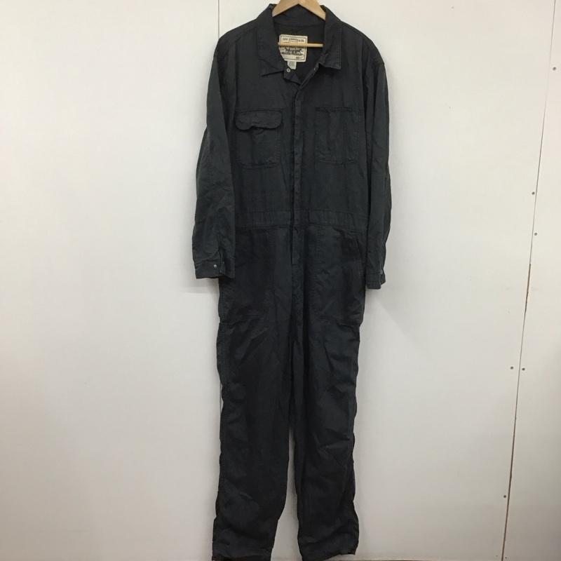 リーバイストラウスアンドコー Levi Strauss & co. ワンピース・ドレス・オールインワン ワンピース・ドレス・オールインワン オールインワン つなぎ ワークパンツ カジュアルパンツ 長袖 L 無地 紺 / ネイビー /  メンズ USED 古着 中古 10109111