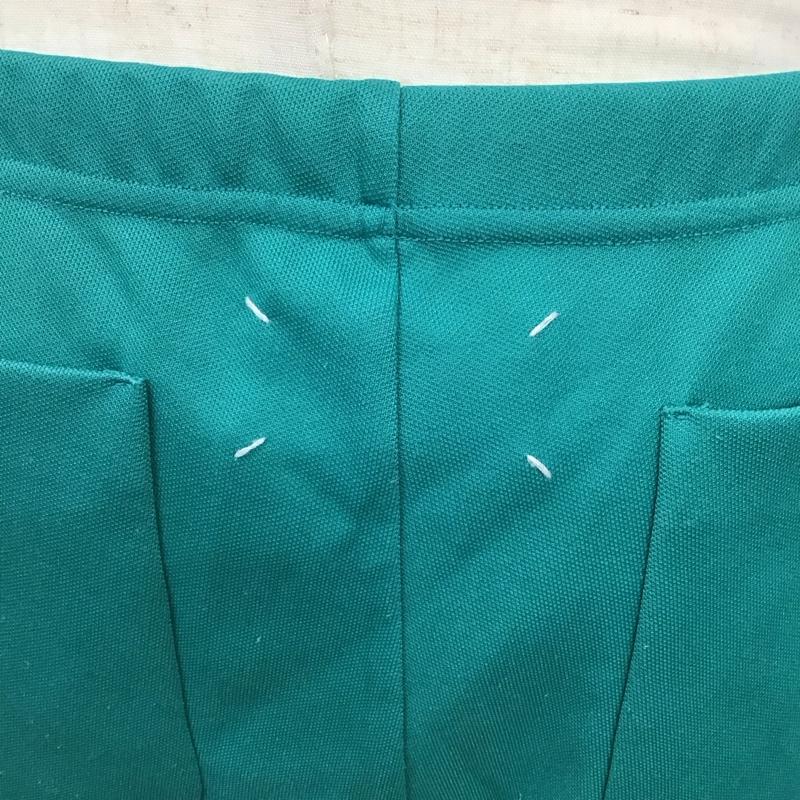 メゾン マルジェラ Maison Margiela パンツ ワークパンツ、ペインターパンツ ワークパンツ ワイドパンツ カジュアルパンツ ジャージ 無地 緑 / グリーン /  メンズ USED 古着 中古 10117254