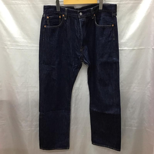 リーバイストラウスアンドコー Levi Strauss & co. パンツ デニム、ジーンズ デニムパンツ ストレートパンツ ワイドパンツ カジュアルパンツ 36 無地 インディゴ / インディゴ /  メンズ USED 古着 中古 10116341