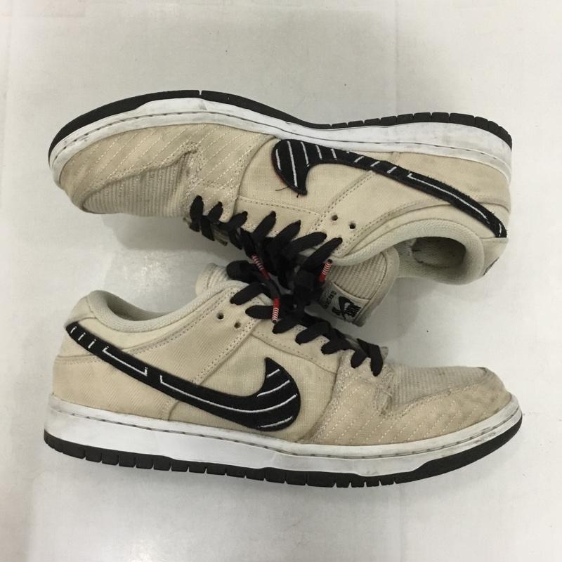 ナイキ NIKE スニーカー スニーカー FD2627-200 SB DUNK LOW PRO QS 27cm 27.0cm ロゴ、文字 ベージュ / ベージュ / X 黒 / ブラック /  メンズ USED 古着 中古 10142176