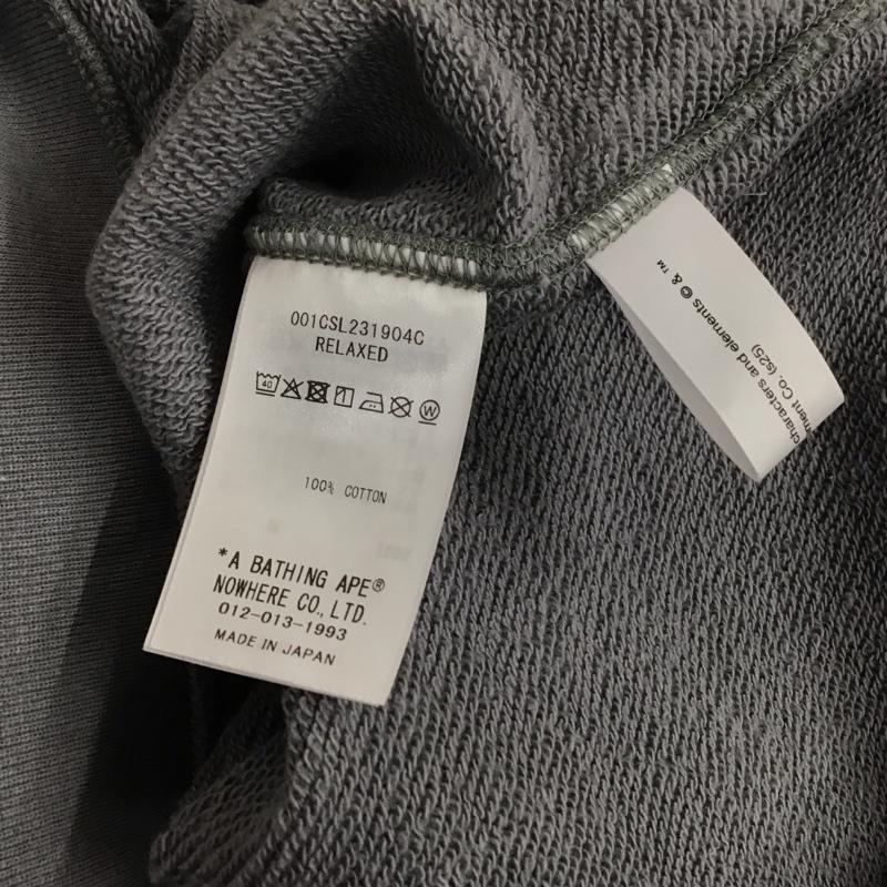 アベイシングエイプ A BATHING APE カットソー 半袖 半袖スウェットカットソー クルーネックカットソー プリントカットソー トムとジェリー XXL プリント 灰 / グレー /  メンズ USED 古着 中古 10130683