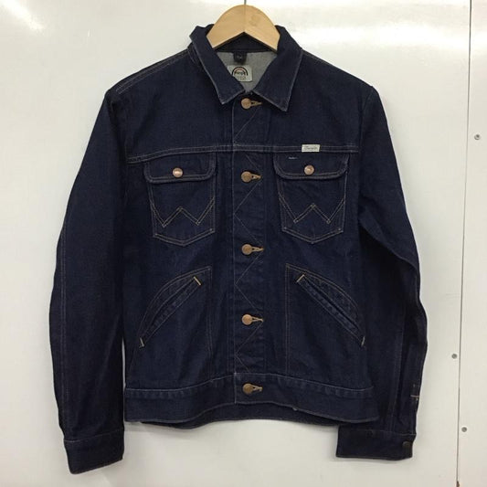 ローリーズファーム LOWRYS FARM ジャケット、上着 ジャケット、ブレザー デニムジャケット Gジャン Wrangler M 無地 インディゴ / インディゴ /  レディース USED 古着 中古 10138167