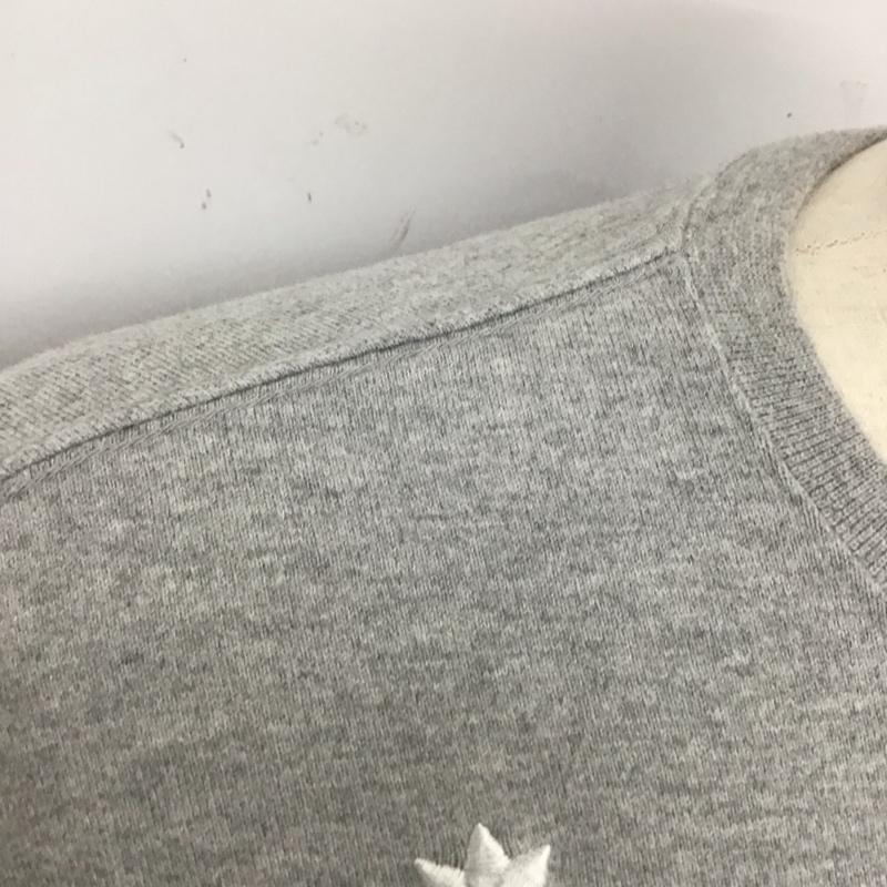 古着 USED Tシャツ 半袖 半袖カットソー プリントTシャツ クルーネックカットソー NICKGEAR L ロゴ、文字 灰 / グレー /  メンズ USED 古着 中古 10124697