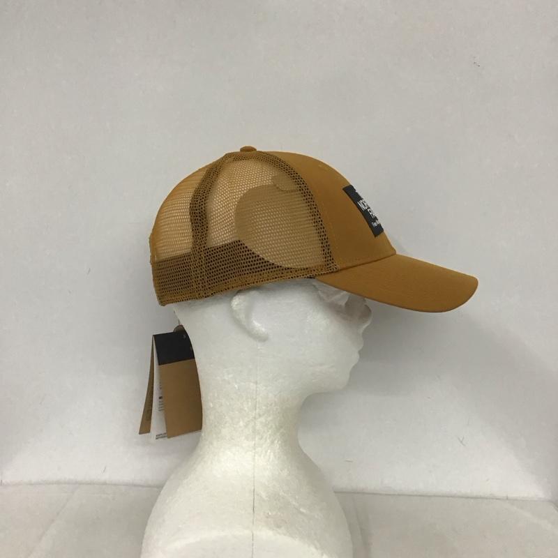 ザノースフェイス THE NORTH FACE 帽子 キャップ NF0A5FXA MUDDER TRUCKER メッシュキャップ タグ付き ロゴ、文字 キャメル / キャメル /  メンズ USED 古着 中古 10132507