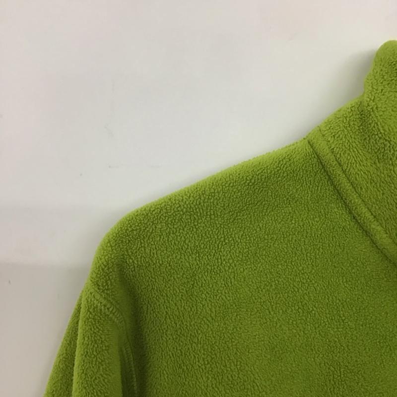 ユニクロ UNIQLO ジャケット、上着 ジャケット、ブレザー 347-072655 ジップアップジャケット フリースジャケット スタンドネック L 無地 緑 / グリーン /  メンズ USED 古着 中古 10132087