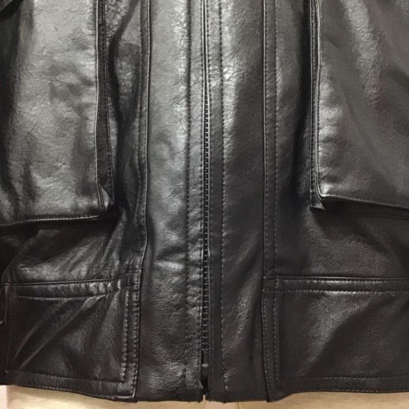フリークスストア FREAK S STORE ジャケット、上着 ジャケット、ブレザー ジップアップジャケット ジャンパー フェイクレザージャケット カジュアルジャケット アウター M 無地 黒 / ブラック /  メンズ USED 古着 中古 10121442