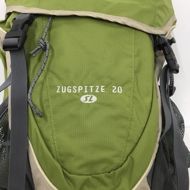 ドイター DEUTER リュックサック、デイパック リュックサック、デイバッグ Zugspitze 20 SL レインカバー付き バックパック アウトドア ロゴ、文字 黄緑 / イエローグリーン /  メンズ USED 古着 中古 10125094