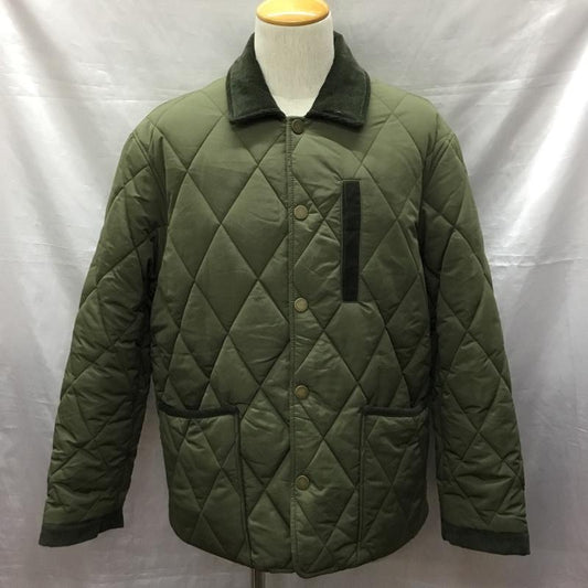 ザラ ZARA ジャケット、上着 ジャケット、ブレザー 3286 301 505 キルティング M 無地 カーキ / カーキ /  メンズ USED 古着 中古 10121000
