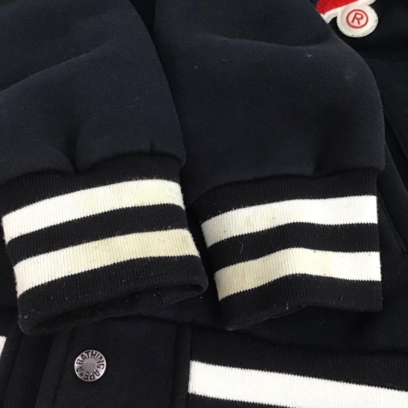 アベイシングエイプ A BATHING APE ジャケット、上着 ジャンパー、ブルゾン 無地 黒 / ブラック /  レディース USED 古着 中古 10147044