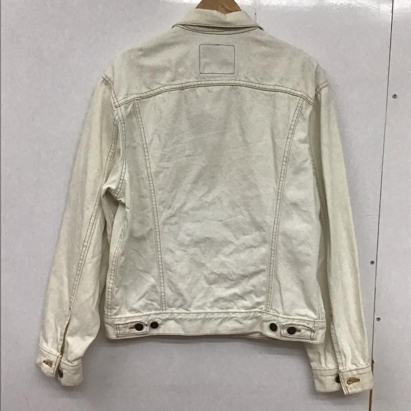 リーバイス Levi s ジャケット、上着 ジャケット、ブレザー デニムジャケット Gジャン 40 無地 白 / ホワイト /  メンズ USED 古着 中古 10134527