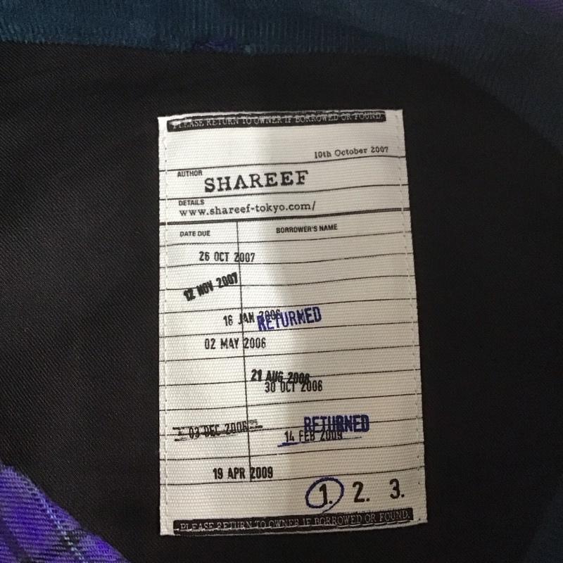 シャリーフ SHAREEF シャツ、ブラウス 長袖 1 チェック マルチカラー / マルチカラー /  メンズ USED 古着 中古 10108059