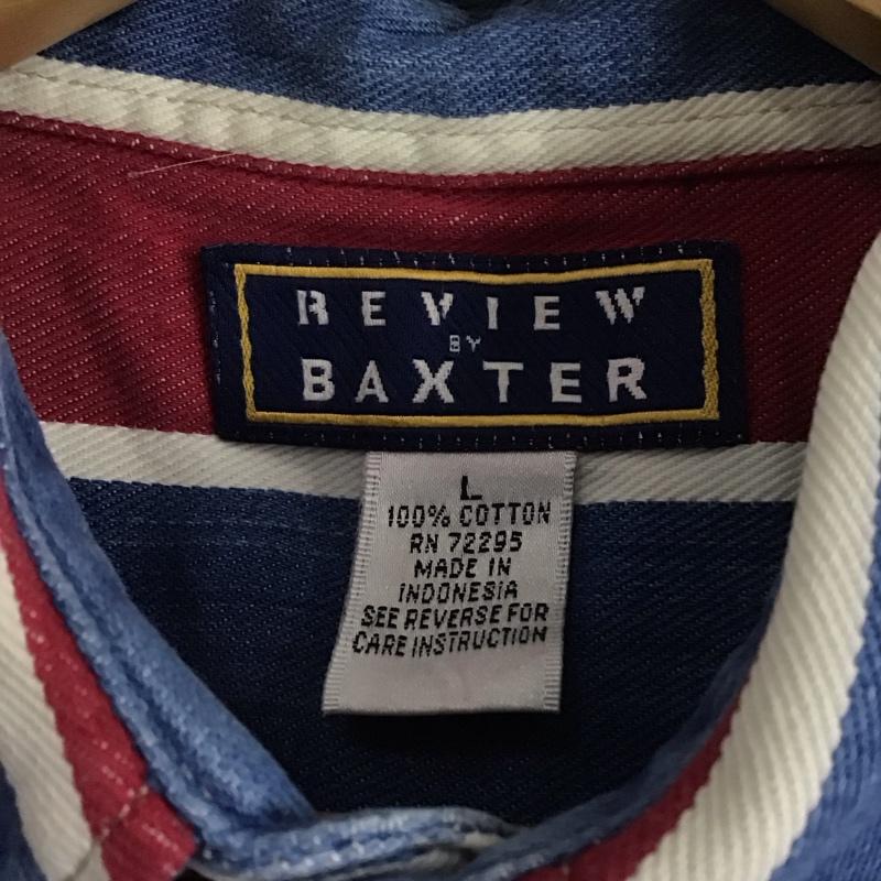 古着 USED シャツ、ブラウス 長袖 長袖シャツ ストライプシャツ カラーシャツ ボタンダウンシャツ L ストライプ マルチカラー / マルチカラー /  メンズ USED 古着 中古 10145627