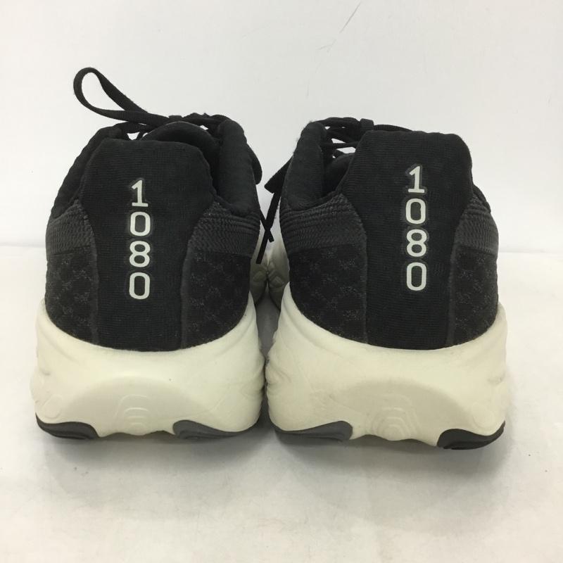 ニューバランス New Balance スニーカー スニーカー M1080B14 FRESH FOAM X 1080 28.5cm 28.5cm ロゴ、文字 黒 / ブラック / X 白 / ホワイト /  メンズ USED 古着 中古 10141609