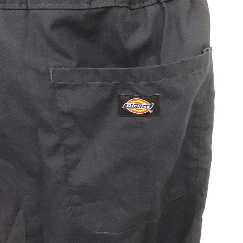 ディッキーズ Dickies サロペット・オーバーオール サロペット、オーバーオール オールインワン つなぎ ワークパンツ カジュアルパンツ 半袖 L ロゴ、文字 紺 / ネイビー /  メンズ USED 古着 中古 10108648