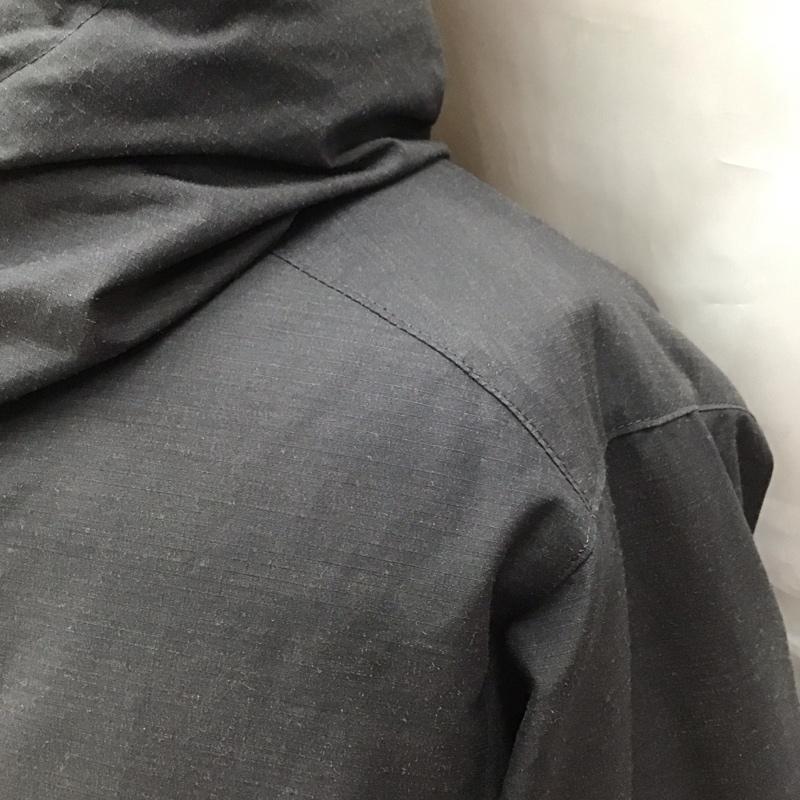 スノーピーク Snow Peak ジャケット、上着 ジャンパー、ブルゾン jk-17au004 17aw ファイヤーレジスタンス ダウンジャケット ジップアップジャケット L ロゴ、文字 黒 / ブラック /  メンズ USED 古着 中古 10116258