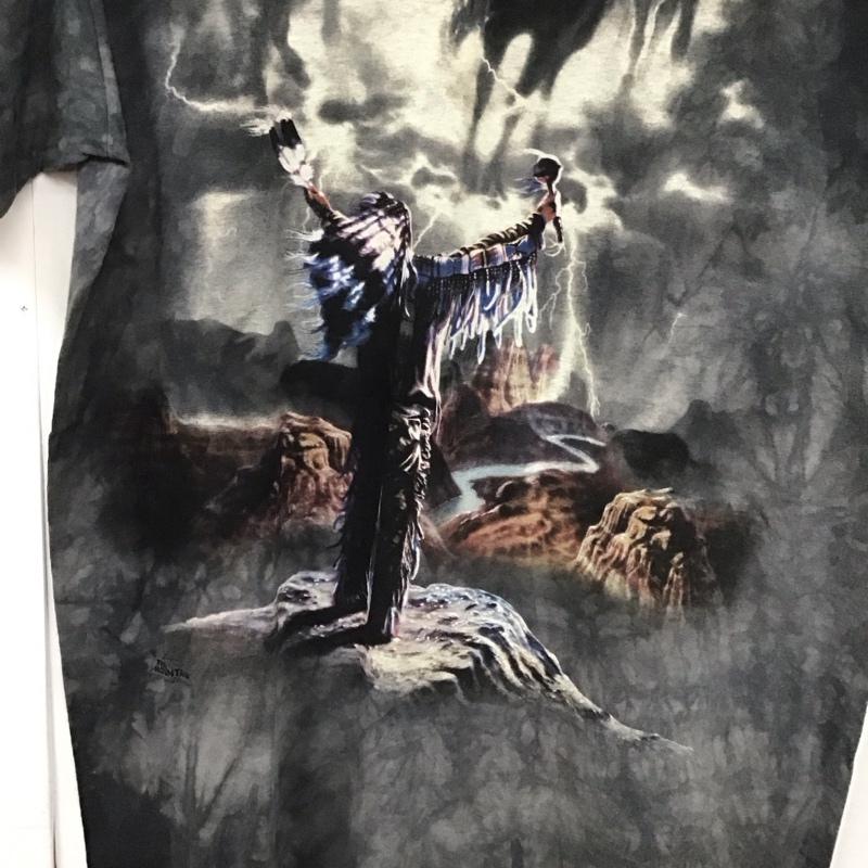 古着 USED Tシャツ 半袖 L プリント マルチカラー / マルチカラー /  メンズ USED 古着 中古 10128800