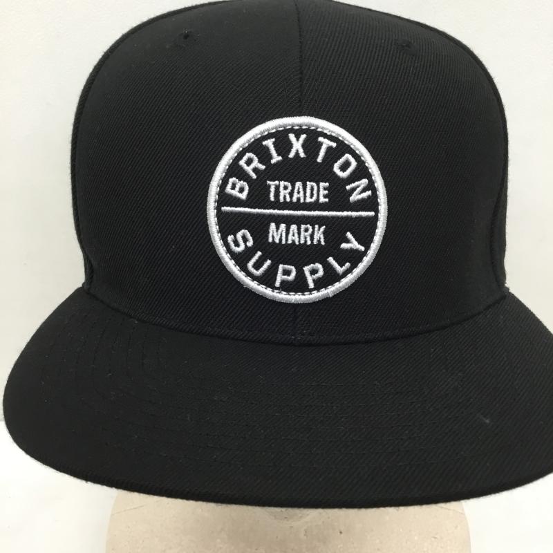 ブリクストン BRIXTON 帽子 キャップ BRIXTON 10777 ロゴ、文字 黒 / ブラック / X 白 / ホワイト /  メンズ USED 古着 中古 10129685