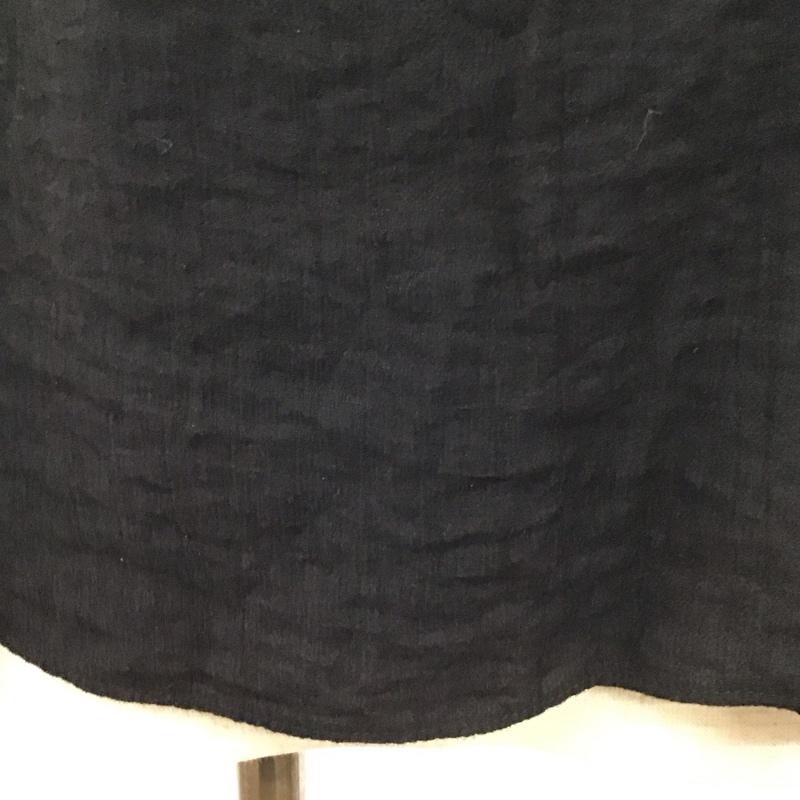 ローリーズファーム LOWRYS FARM カットソー 半袖 lf622080tk 半袖カットソー ワイドネックカットソー フレアカットソー FREE 無地 黒 / ブラック /  メンズ USED 古着 中古 10113046