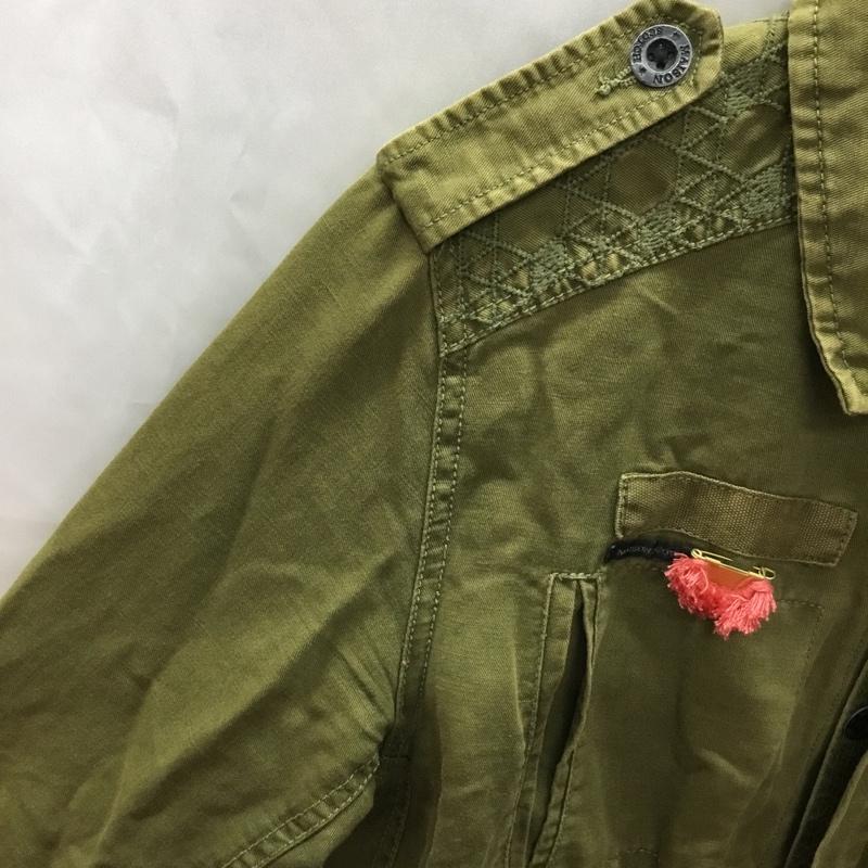 メゾンスコッチ MAISON SCOTCH ジャケット、上着 ジャケット、ブレザー 1 無地 カーキ / カーキ /  メンズ USED 古着 中古 10110838