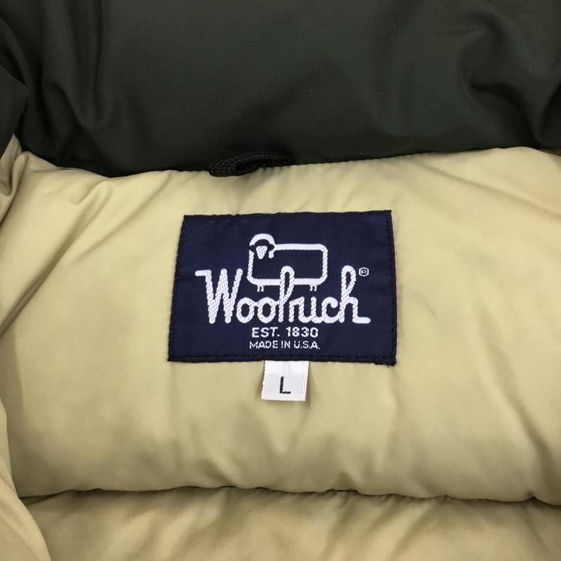 ウールリッチ WOOLRICH ジャケット、上着 ダウンジャケット ウールリッチ　ダウンジャケット L 無地 緑 / グリーン /  メンズ USED 古着 中古 10120968