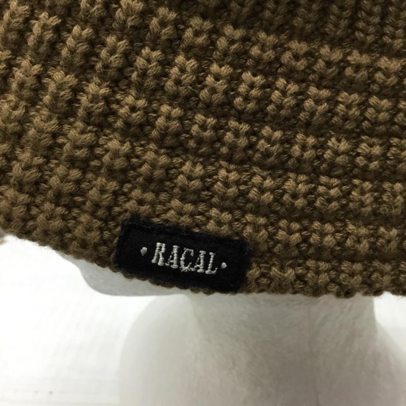 ラカル RACAL 帽子 ハット RL-417-1112 417別注 コットン バケットハット 無地 茶 / ブラウン /  メンズ USED 古着 中古 10120333