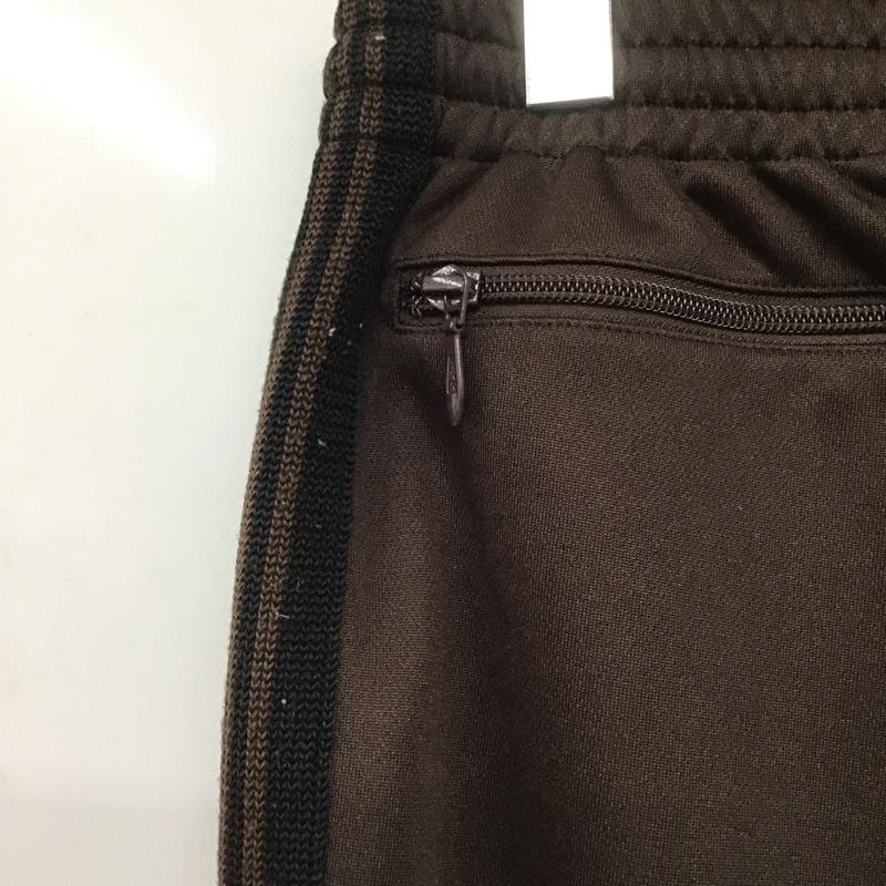 ニードルス Needles パンツ ワークパンツ、ペインターパンツ ワークパンツ ワイドパンツ カジュアルパンツ ジャージ S ロゴ、文字 茶 / ブラウン /  メンズ USED 古着 中古 10142922